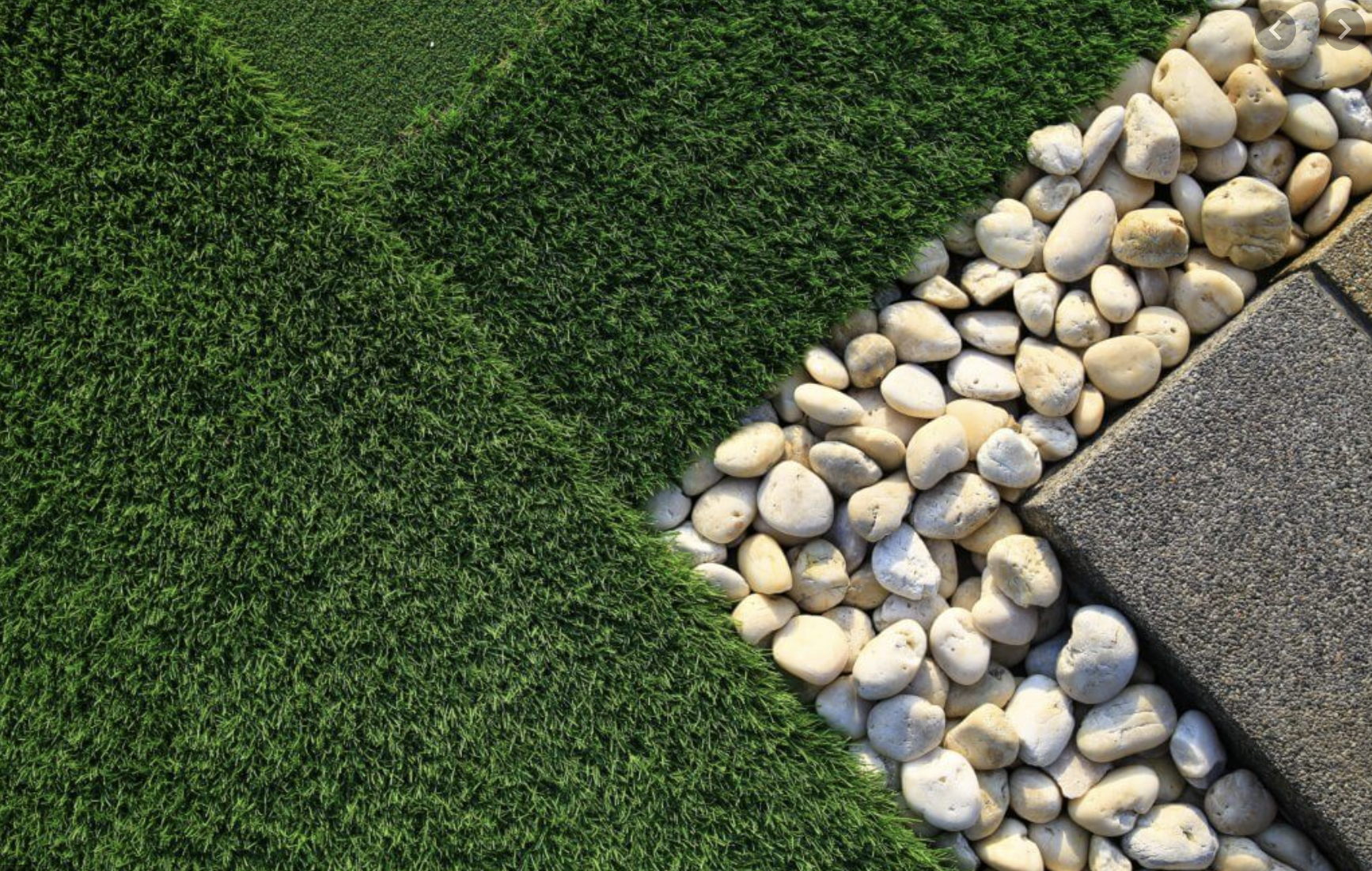 An image of installed turf in Fair Oaks, CA.